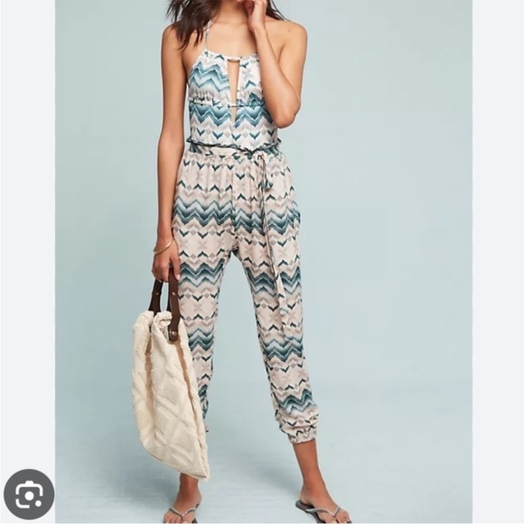 Eberjey Hudson Ankle Pants In Varadero Size M/L